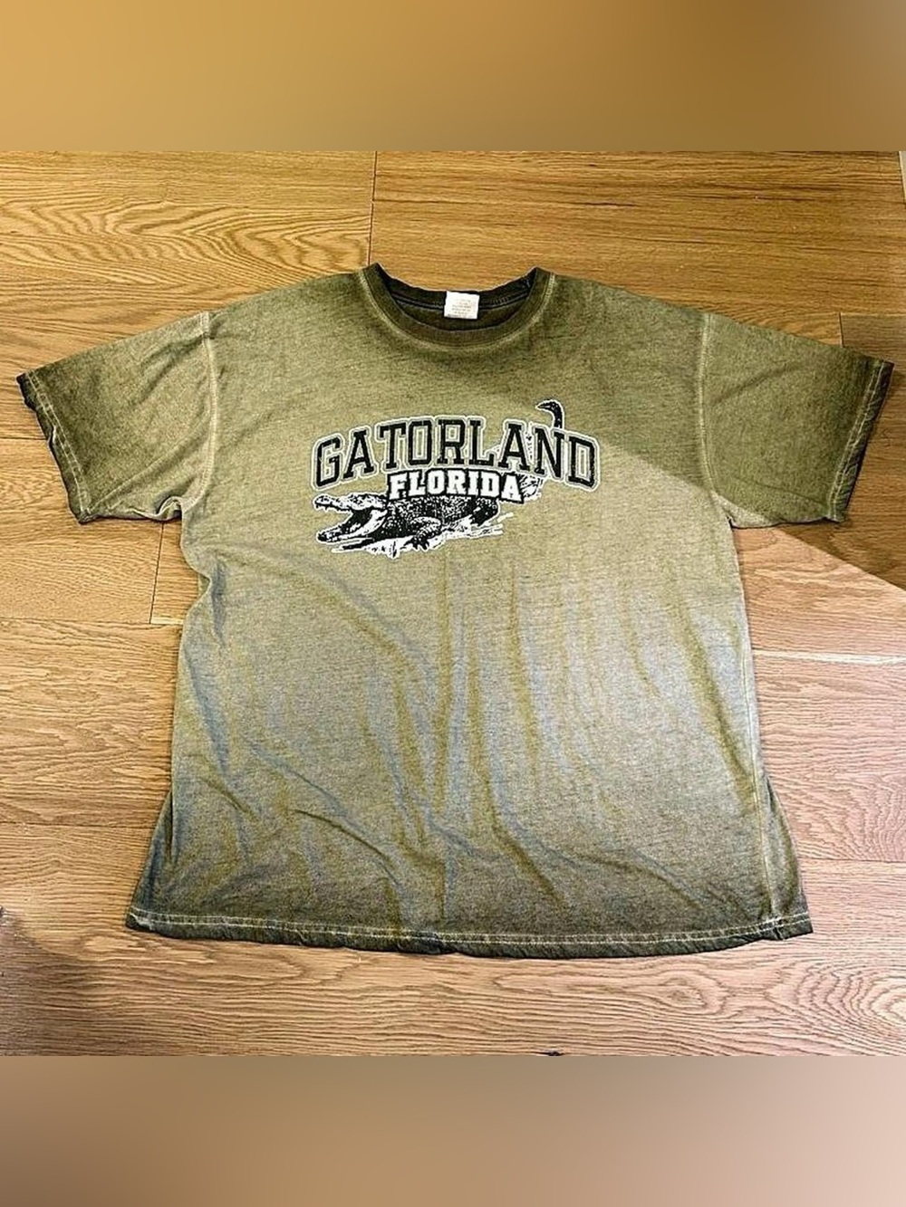 Gatorland Florida Olive Graphic Short Sleeve Tee